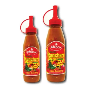 Baldom Ranchero Sazón Liquido Picante 15 oz & 29 oz